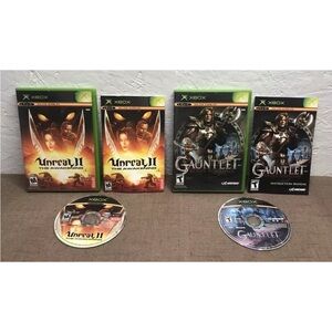 Lot of 2 Xbox LIVE Games - Unreal II: The Awakening & Gauntlet: Seven Sorrows